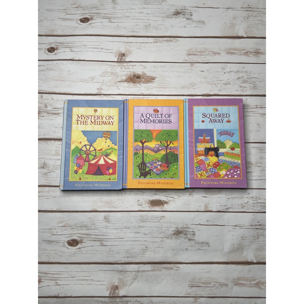 Patchwork Mysteries‎ Guideposts Book Set of 3 Books
